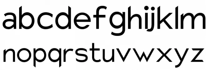 Charger Sport Schriftart Kleinbuchstaben