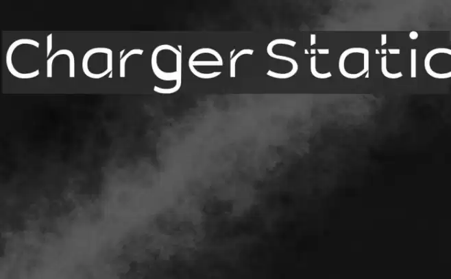 Charger Static Font examples