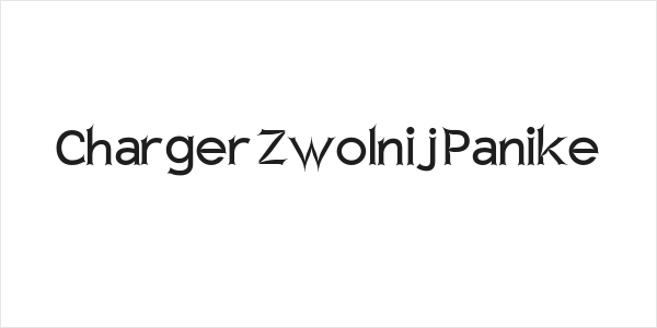 Charger Zwolnij Panike Logo