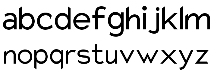 Charger Font LOWERCASE