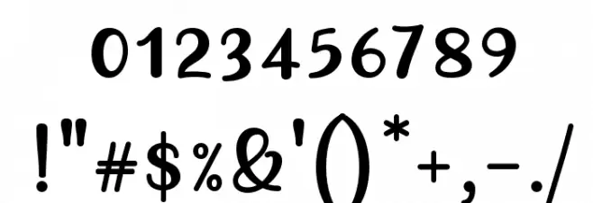 Charilla Font OTHER CHARS