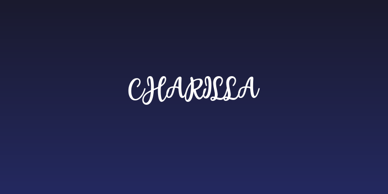 Charilla Social Header