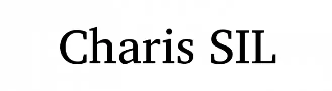Charis SIL  Frei Schriftart Herunterladen