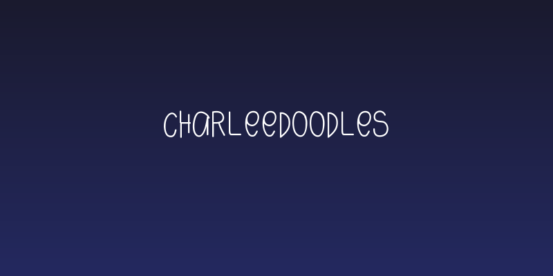 CharleeDoodles Social Header