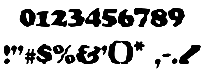Charlemagne Condensed Font OTHER CHARS