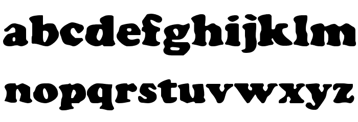 Charlemagne Condensed Font LOWERCASE