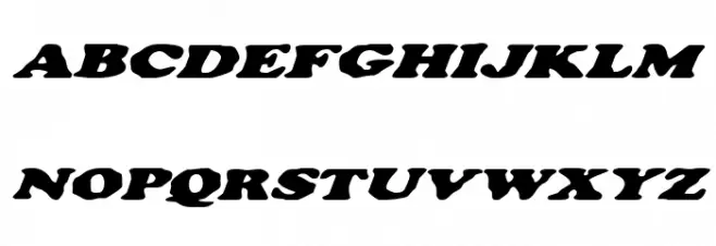 Charlemagne Italic Шрифта ВЕРХНИЙ