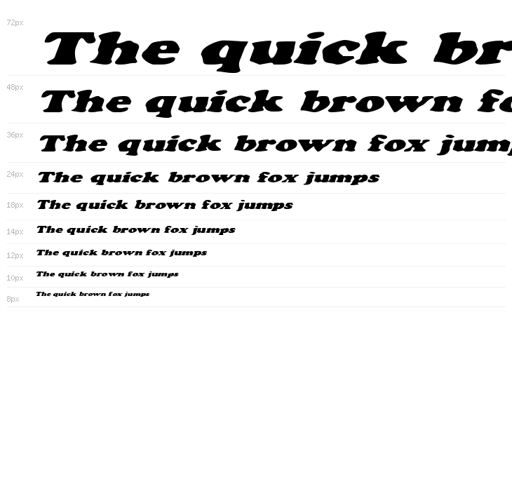 Charlemagne Italic Waterfall