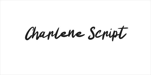 Charlene Script Logo