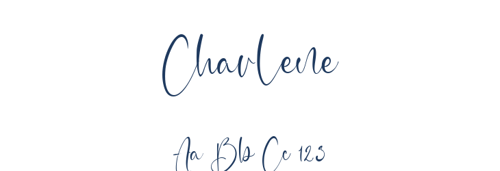 Charlene Font Preview