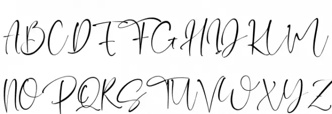 Charlene Font UPPERCASE