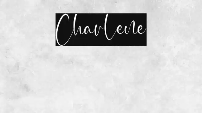 Charlene Font examples