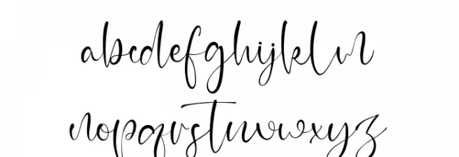 Charlene Font LOWERCASE