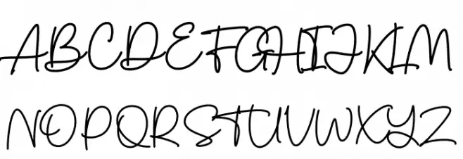 Charles Sebastian Шрифта ВЕРХНИЙ