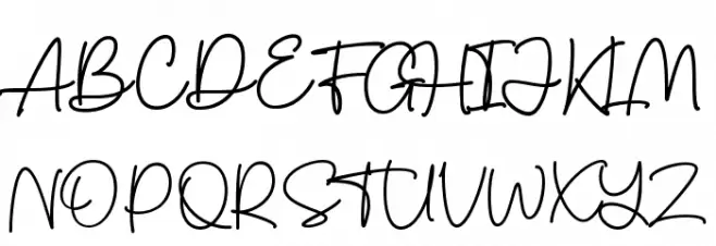 Charles Sebastian Schriftart Groß