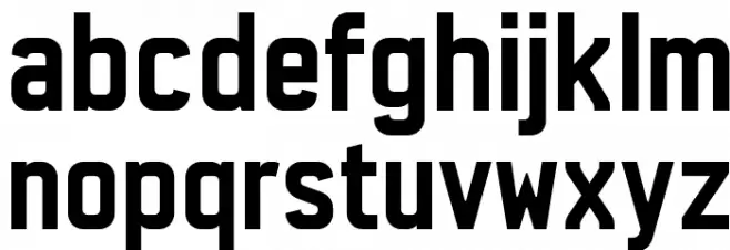 Charles Wright Bold फ़ॉन्ट लोअरकेस