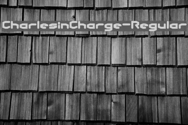 CharlesinCharge-Regular Schriftart examples