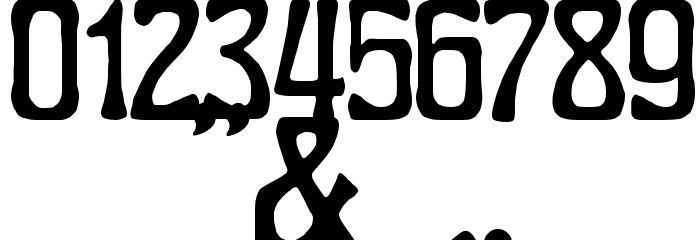 Charleston Font OTHER CHARS
