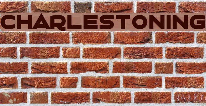 Charlestoning Font examples