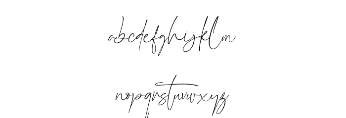 Charlie Brocklin Font LOWERCASE