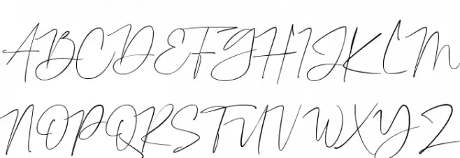 Charlie Brocklin Font Litere mari