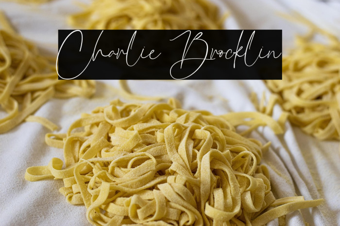 Charlie Brocklin Example 2