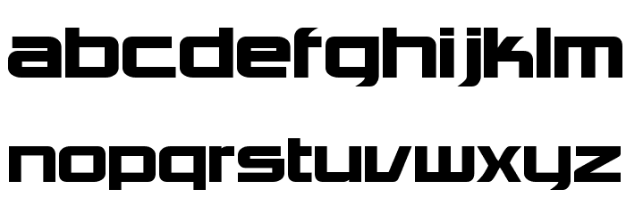 Charlie Brown M54 Font LOWERCASE