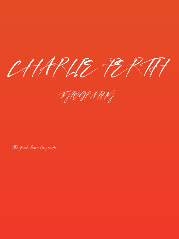 Charlie Perth Poster