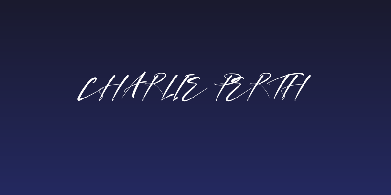 Charlie Perth Social Header