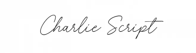 Charlie Script Font