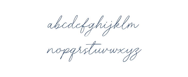 Charlie Script Lowercase