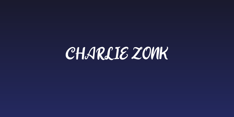 Charlie Zonk Social Header