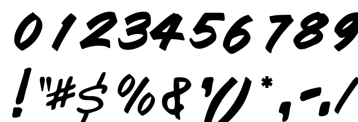 CharlieChadOpti-Script Font OTHER CHARS
