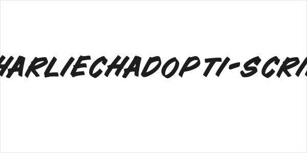 CharlieChadOpti-Script Logo