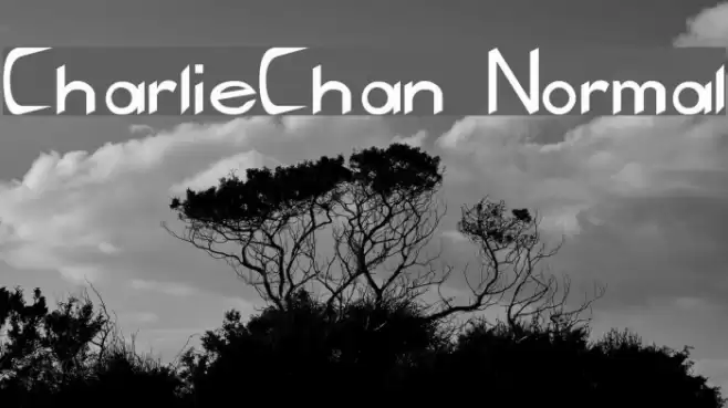 CharlieChan Normal Schriftart examples