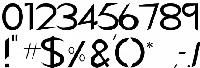 CharlieChan Regular Font OTHER CHARS