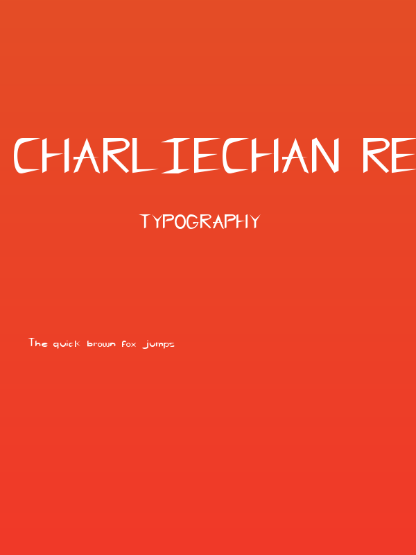 CharlieChan Regular Poster