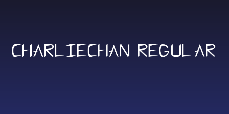 CharlieChan Regular Social Header