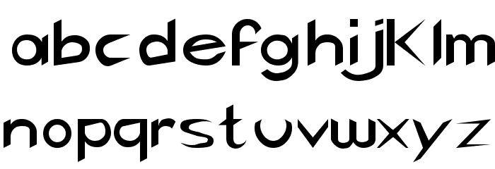 CharlieChan Regular Font LOWERCASE