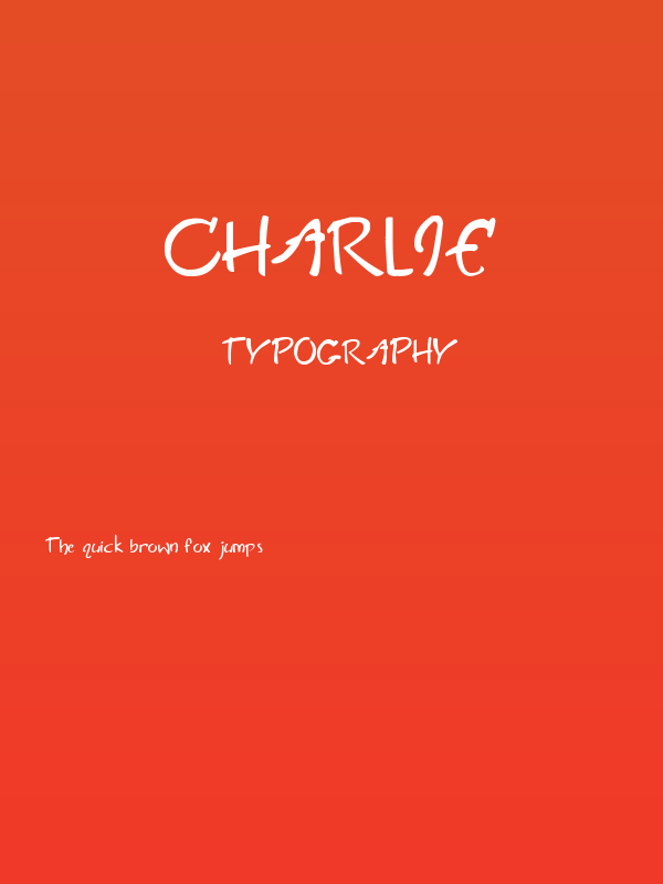 Charlie Poster