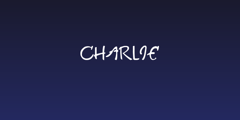 Charlie Social Header