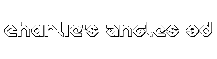 Charlie's Angles 3D Caratteri