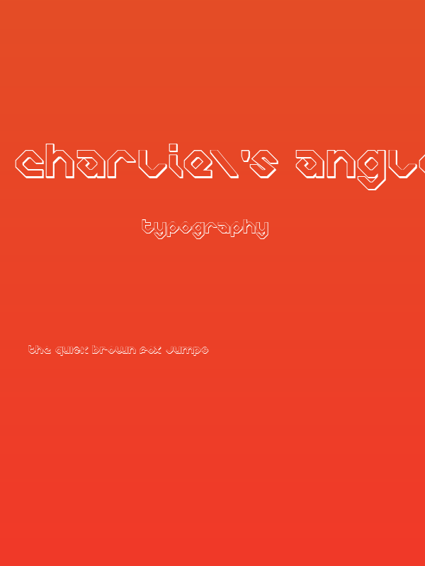 Charlie's Angles 3D Poster