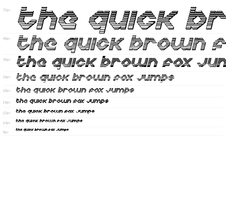 Charlie's Angles Chrome Italic Waterfall