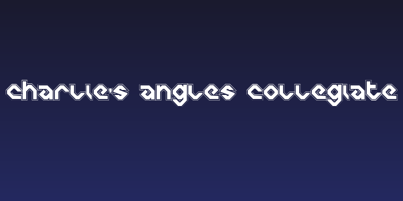 Charlie's Angles Collegiate Social Header