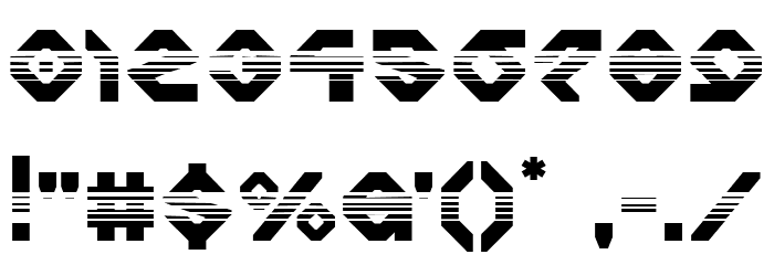 Charlie's Angles Halftone Polices AUTRES CHARS