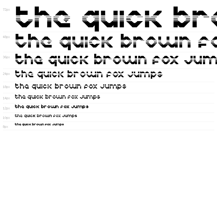 Charlie's Angles Halftone Waterfall