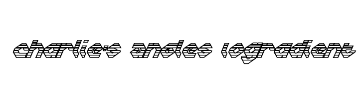 Charlie's Angles IoGradient  لخطوط تنزيل