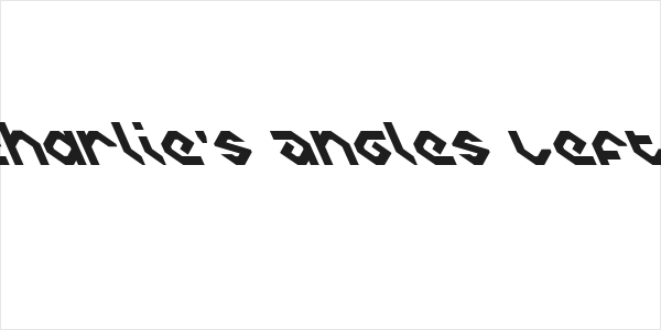 Charlie's Angles Left Logo