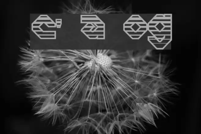 Charlie's Angles OutGradient Schriftart examples